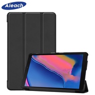 For Samsung Galaxy Tab A 8.0 inch S Pen Ultra Slim Leather Magnetic Stand Cover For Galaxy Tab SM-P2