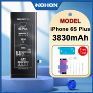 NOHON แบตเตอรี่3830มิลลิแอมป์ต่อ iPhone 6S Plus เปลี่ยนแบตเตอรี่สำหรับ Apple คุณภาพ iPhone 6S Plus จัดส่งในวันเดียวกัน