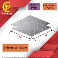 Chequered Plate 花板 4.5MM x 3FT x 3FT  Besi Plate Bunga  [Penutup Longkang + Tangga]