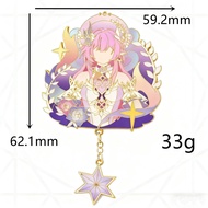 Honkai:Star Rail Sparkle Badges Cosplay Anime Game Hero Sunday Cyrene Brooches Cartoon Badges For Ba