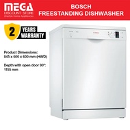 [PRE-ORDER: ETA EARLY NOV] BOSCH SMS25AW01R 60CM FREESTANDING DISHWASHER