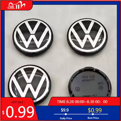 Hub Caps 4Pcs 56mm Mirror Car Wheel Center Caps Rim Hub Caps For VW Volkswagen Jetta Bora Polo Lavid