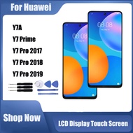 For Huawei Y7 Prime Y7 Pro 2017 2018 2019 Y7A LCD Display Touch Screen Replacement