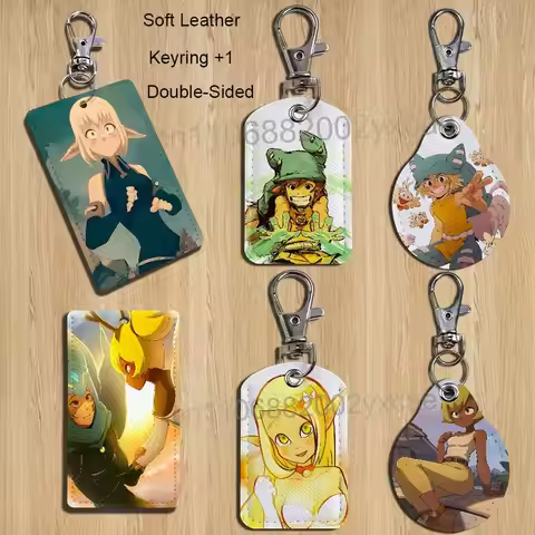 Amalia Percedal Wakfu Yugo Keychain Holder Suitable For Subway Bank Card Bus Card Case Badge Holder 