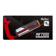 Netac - PS5 Slim 輕薄版主機 合用 Netac NV7000 PCIe Gen4x4 M.2 2280 SSD 固態硬碟 (4TB)