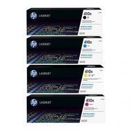 Hp Cartridge 410X (Genuine) CF410X Black CF411X Cyan CF412X Yellow CF413X Magenta M452 M477 410 CF41
