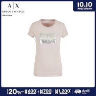 AX Armani Exchange เสื้อยืดผู้หญิง รุ่น AX 8NYTDL YJ73Z1786 - สีเทา