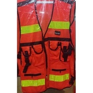 MERAH 6-pocket Vest/Asgard Net Vest/Asgard Project Net Vest - Red