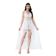 Greek Goddess Medieval Skirt Halloween Costume Dress Cleopatra Athena Performance Costume