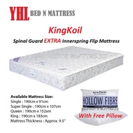 YHL King Koil Spinal Guard EXTRA Innerspring Mattress With Free Pillow (While Stock Last)