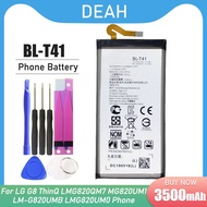 N BL-T41 Replacement Baery For Lg G8 ThinQ BL T41 LMG820QM7 LMG820UM1 LM-G820UMB LMG820UM0 LM-G820N Mobile one   Free To