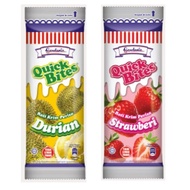 Gardenia Quick Bites Cream Roll Durian Strawberi Roti Krim Roti Berkrim 50g