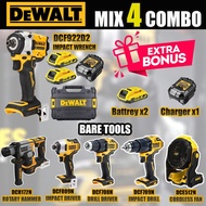 DEWALT DCF922D2 IMPACT WRENCH MIX 4 COMBO SET