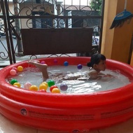 Kolam renang anak bulat besar Bestway 152cm Splash &amp; Play 3 Ring 51026 - kolam karet anak besar - kolam renang anak anak jumbo - kolam renang besar jumbo - kolam renang portable - kolam renang balon