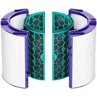 4入完整替換空氣過濾網組 HEPA 含活性碳濾芯 適用於Dyson Pure Cool Link TP04 DP04 Hot + Cool Link HP04空氣清新機替换用 替換濾芯 代用濾網