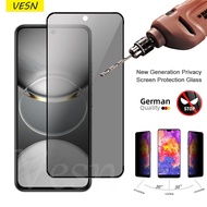 9D Full Anti-Spy Privacy Tempered Glass Screen Protector For Tecno Spark 30 30C 20 20C 20P 10 10C 9 
