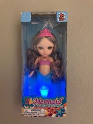（兒童玩具）發光美人魚公仔