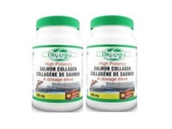 High Potency Salmon Collagen, 500mg, 90 capsules (2) by Organika