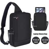 Tablet Carrying Sleeve Shoulder Bag for iPad Pro M4 13 12.9 Air6 11 MacBook Air/Pro 13-13.6 inch Not