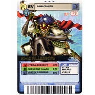 Bandai Namco Digimon Shawjamon Card