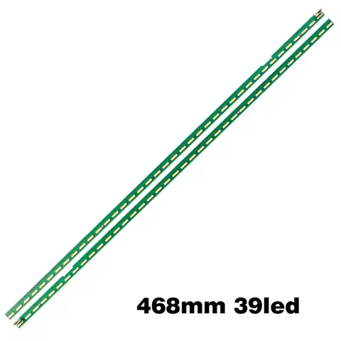 New 2pcs 39LED 468mm LED backlight strip for 43LF6350 43LF5700 43UF6750 43UF6800 43LX341C 43LX560H-U
