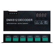 24CH DX512 RGBW Decoder Stage Lighting Engineering 24 Channel Controller 12-24V