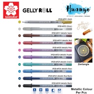 Sakura Gelly Roll Metallic Colour Gel Pen 1.0MM - [Suitable For Zentangle]