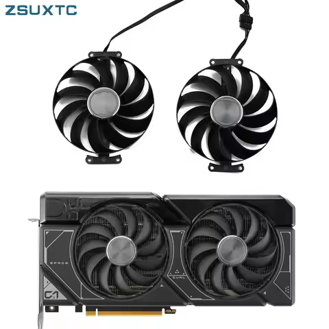 Original new T129215BU 6PIN RTX4070 SUPER for ASUS GeForce RTX 4070 12GB DUAL OC graphics card cooli