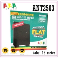 Antena TV DIGITAL TANAKA ANT2503 Outdoor Indoor + Booster Free Kabel