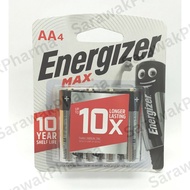AA4 AA2 AAA2 AAA4 Energizer Battery Harga Borong 4's