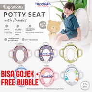 Sugar Baby Potty Seat with Handles/Bidet Ring with Handle/Potty Handle/Potty Handle/Children's Toilet Seat with Handle