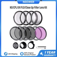 NEEWER 67MM Complete Lens Filter Accessory Kit for Lenses with 67MM Filter Size: UV CPL FLD Filter S