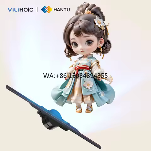 Hantu Professional 3D Hologram Fan 42cm LED Display Equipment for Advertising Holographic Projector 