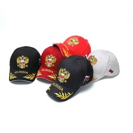 topi lelaki cap men Commemorative Cap Military Cap Army Navy Hat Men's Cap Embroidered Wheat Ear Cur