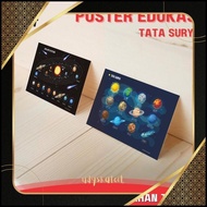 Fth-56 uj-32 SOLAR SYSTEM EDUCATIONAL POSTER - Cheap Viral Space Planet Poster