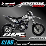 Sticker DECAL STICKER YAMAHA Wr155 (C125) STICKER FULL BODY Variation STICKER