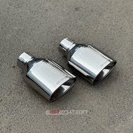 Muffler tip AMG Oval 4.5 inch/stainlees