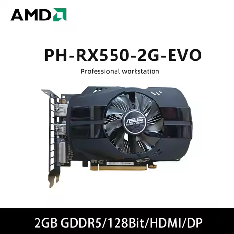 PH RX550 2G EVO & DUAL RX5500XT 04G EVO 4GB GDDR6 128-bit & RX 5500 XT 4GB GDDR6 L66151-001 graphics