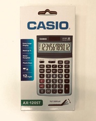 (原價$120) 100%新 Casio AX-120ST 12位 會計師專用 計算機 professional accountant electronic calculator
