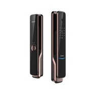 飛利浦 - 9300 全自動 IOT 推拉式智能門鎖 紅古銅