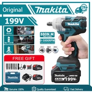 Makita Electric Wrench Impact Wrench Cordless Impact Wrench for Auto Repair 800Nm Torque Tire Repair