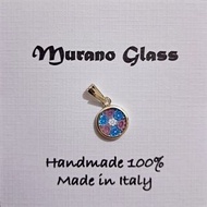 Handmade Murano  Glass 玻璃吊墜  Italy 意大利玻璃小島  送純銀鏈