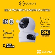 EZVIZ 360° View vs. Dual-Lens Tracking| H6 5MP & H7c Dual 4MP+4MP Wireless CCTV| AI Security Camera 