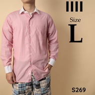 [Size L][SS269] CLUB IIII Tailor collar shirt - secondhand (2hand) - COBvintage VINTAGEL