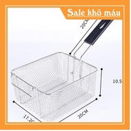 [Wholesale] Single stove electric fryer basket, Electric fryer oil filter basket