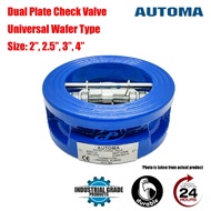 AUTOMA Dual Plate Wafer Check Valve [Size 2"(DN50) / 3"(DN80) / 4" (DN100) / 5" (DN125) ]