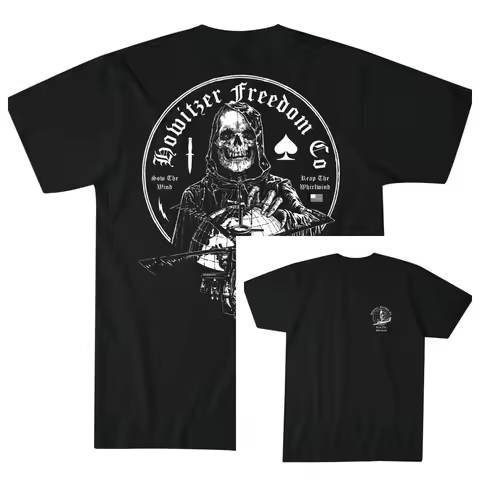 Howitzer Clothing Men's T-shirt Reap Military Grunt MFG - Suitable for Sports Wear Pure Cotton