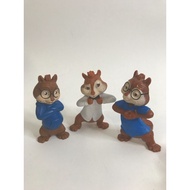 MCD MCDONALD'S HAPPY MEAL TOYS FIGURES - ALVIN AND THE CHIPMUNKS