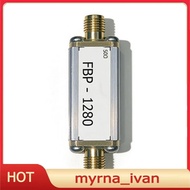 For TCAS System Compatible FBP-1280 1280MHz Bandpass Filter SMA Interface for  E6 Band 1220-1340MHz