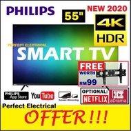 Philips 55 inch 4K UHD SMART TV Internet LED TV 55PUT6004S